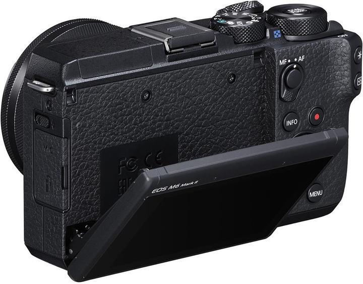 Actual product image Canon Eos M6 Ii (15 - 45 mm, 32.50 Mpx, APS-C / DX)