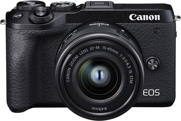Canon Eos M6 Ii (15 - 45 mm, 32.50 Mpx, APS-C / DX)
