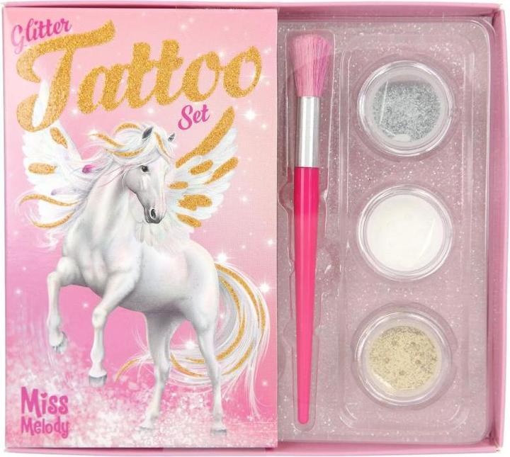 Actual product image Depesche Miss Melody - Glitter Tattoo Set
