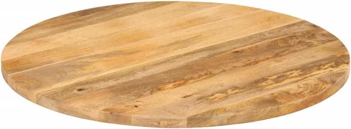Produktbild VidaXL Tischplatte Holzplatte Massivholzplatte Ø 70x2,5cm Rund Massivholz Mango (70 x 2,5 cm)