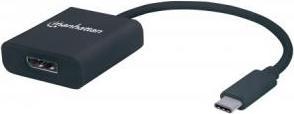 Produktbild Manhattan USB zu DisplayPort Adapter (DP, 21 cm)