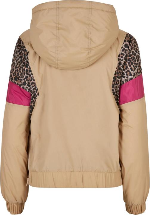 Actual product image Urban Classics Womens/Ladies Leopard Print Pull Over Jacket (S)