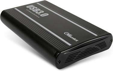 Image du produit Hamlet Station de stockage USB 3.0 boîtier externe pour disques durs SATA 3,5" d'une capacité maximale de (3.5")