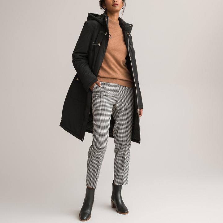 Actual product image Anne Weyburn Stand-up collar jumper (40)