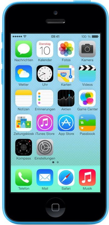 Apple iPhone 5C (32 GB, Blauw, 4", 8 Mpx, 4G)