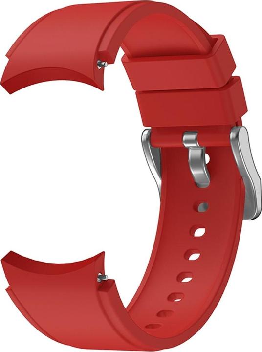 Produktbild König Design Sport Ersatz Armband für Samsung Galaxy Watch 4 Classic 46 mm Silikon Band Loop (Silikon)