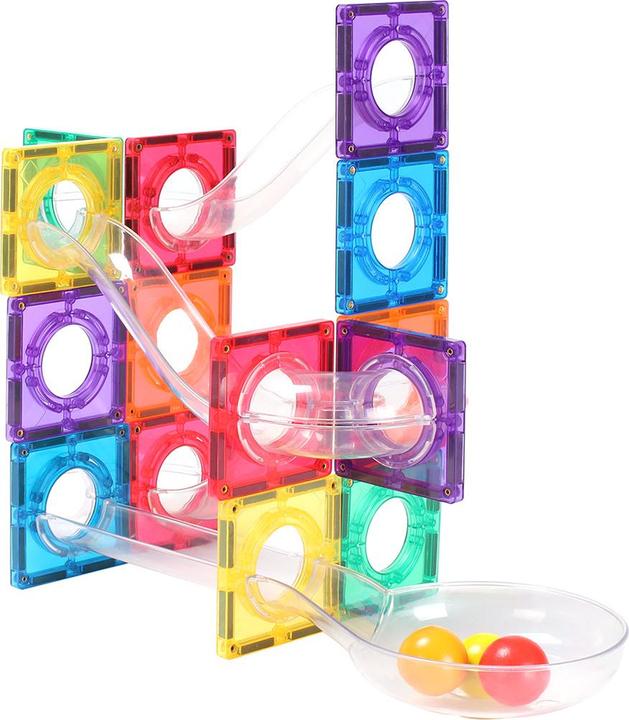 Image du produit Mntl Pack de tuiles magnétiques Ball Run Rainbow
