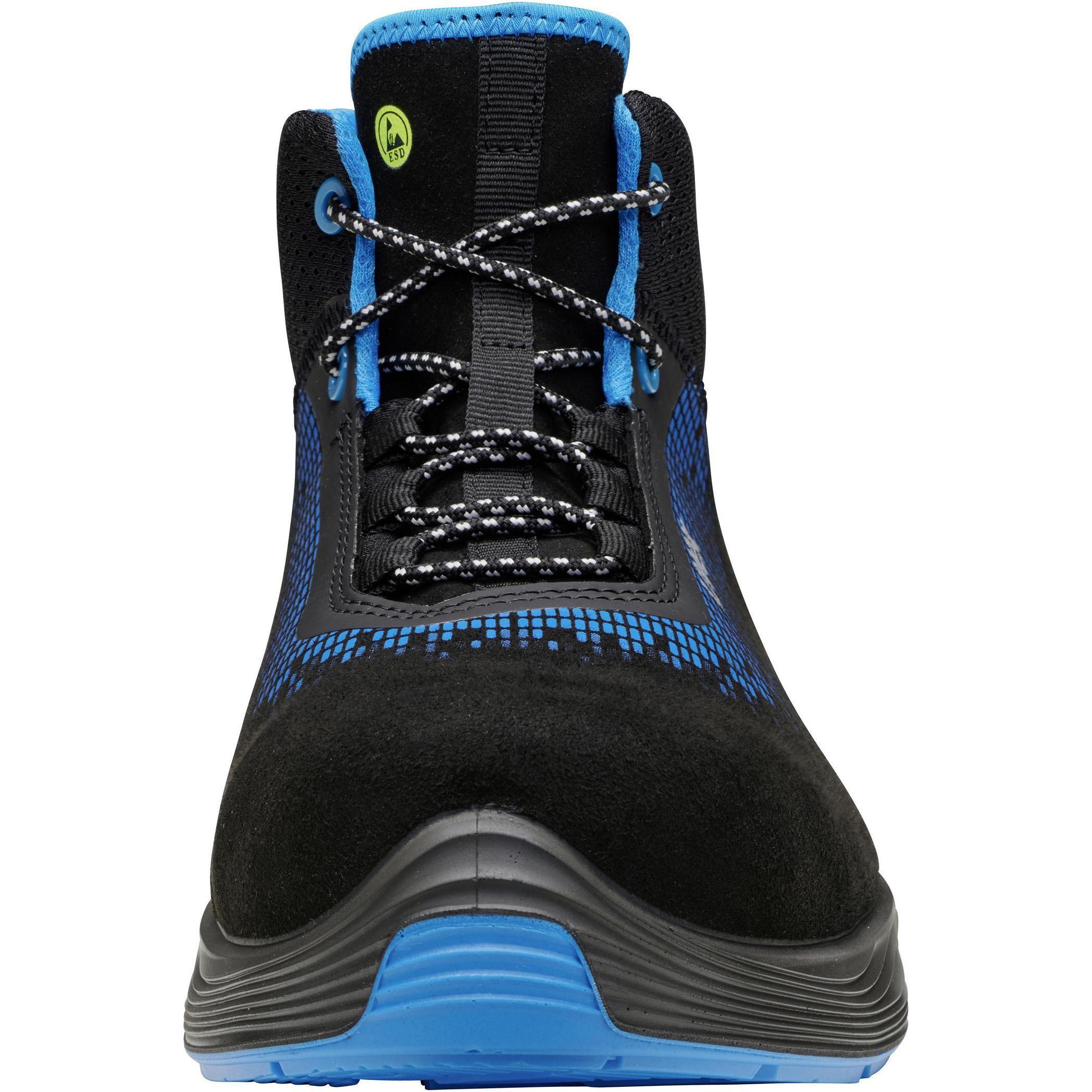 Thumbnail - Uvex Safety, Sicherheitsschuhe, 6831039 Sicherheitsstiefel S1 Schuhgrösse (EU): 39 Blau, Schwarz 1 Paar (S1, 39)