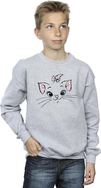 Produktbild Disney Classics Marie Face Pocket Sweatshirt Jungen (116)