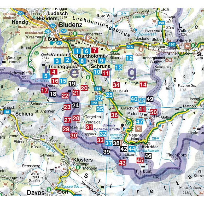 Thumbnail - Montafon, Landkarte