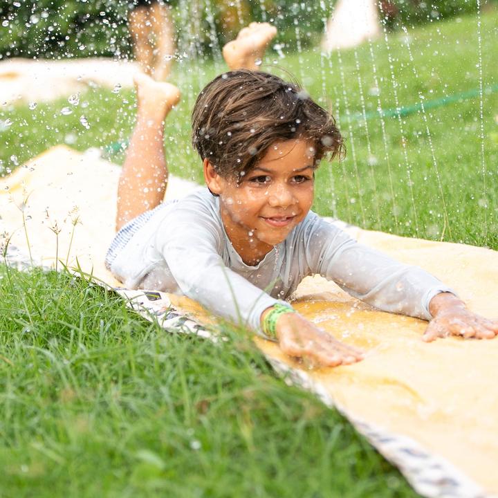 Actual product image Swim Essentials Single Waterslide Beige Leopard Sprinkler (5.50 m)