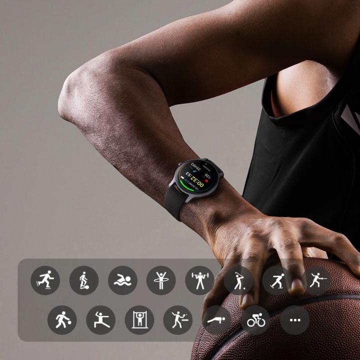 Actual product image Joyroom FC1 Classic Series Call Answering Smartwatch IP68 Gray (JR-FC1) (46 mm)