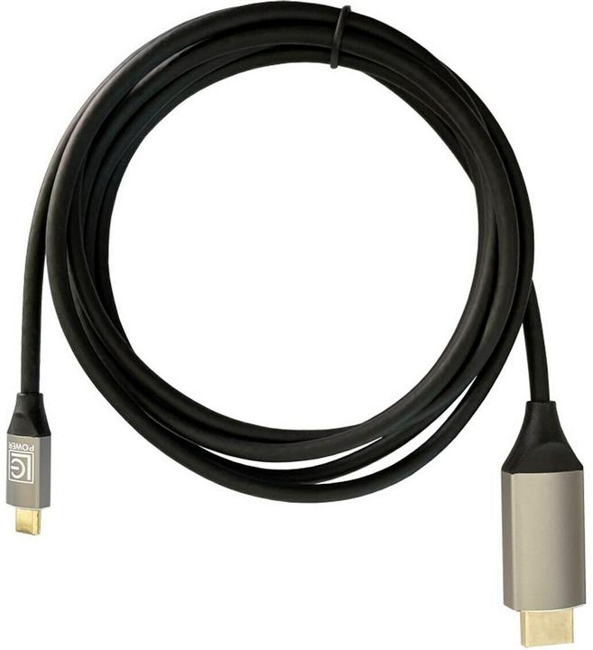 Actual product image LC-Power USB C – HDMI (2 m, USB Type C, 2.2)