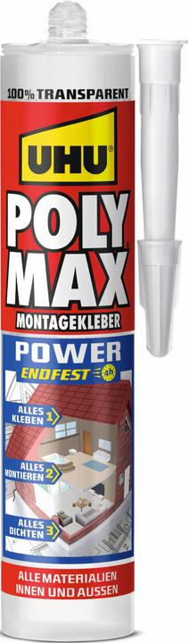 Actual product image UHU Construction adhesive transparent (300 g, 300 ml)