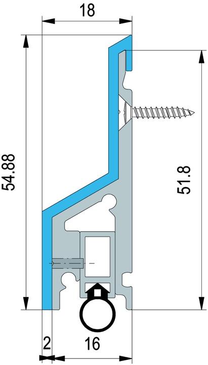 Immagine prodotto Alumat Gamba meteorologica