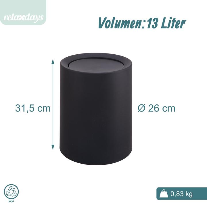 Image du produit Relaxdays poub13l (14 l)