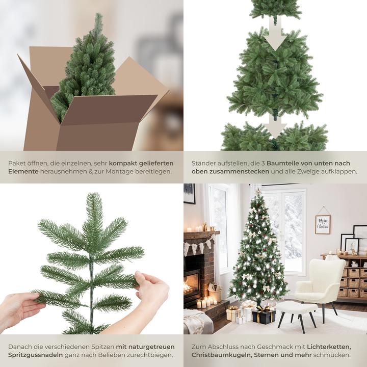 Actual product image tectake Christmas tree dancer (230 cm)