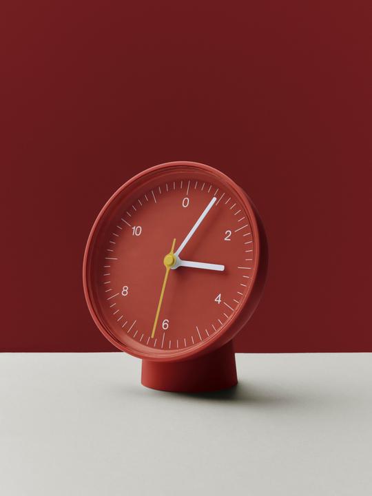 Actual product image HAY - Table Clock - Red