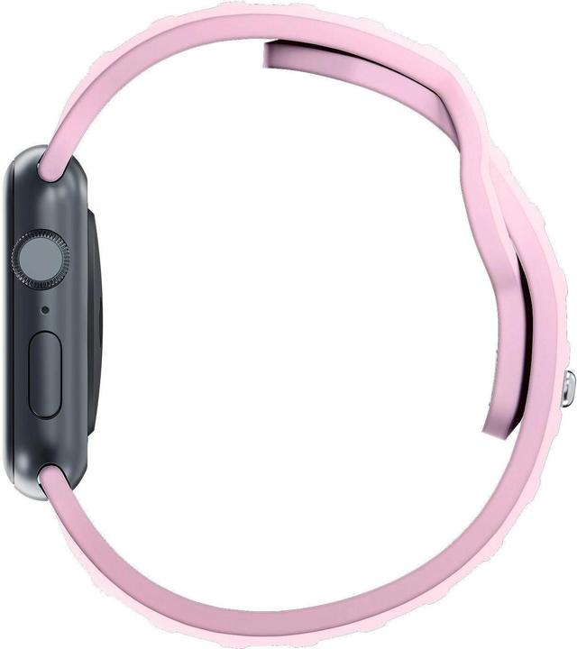 Produktbild 3MK Silicone Watch Strap różowy/powder pink dla Apple Watch 38/40/41mm (Edelstahl, Silikon)