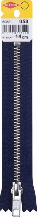 Produktbild Kleiber Reiáverschluss, Metall, L„nge: 140 mm, marine (14 cm)