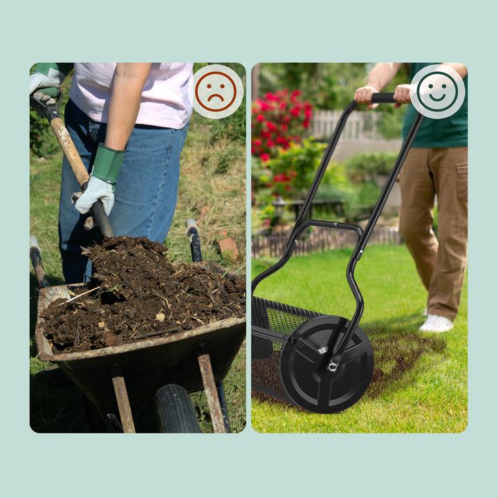 Actual product image Relaxdays Kompoststreuer