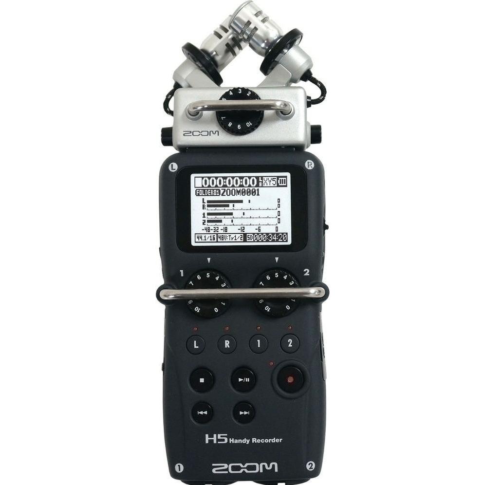 Zoom H5 (Handheld), Audiorecorder, Schwarz