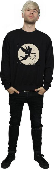 Actual product image Disney Mens Tinkerbell Moon Cropped Sweatshirt (XL)