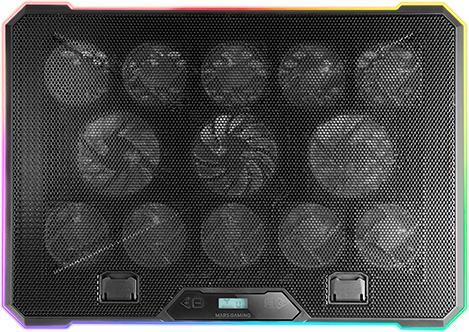 Actual product image Mars Gaming Support Ventilé Mnbc13 RGB 17max (Noir)
