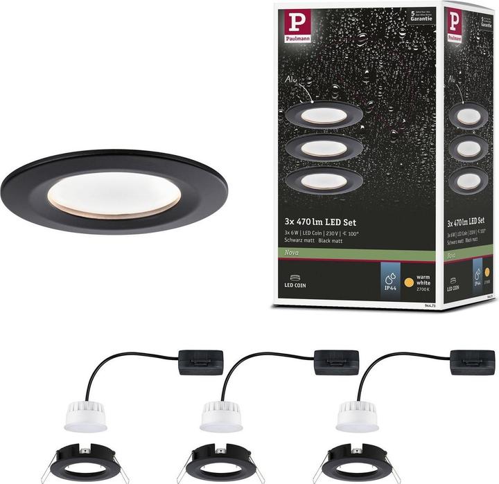 Produktbild Paulmann Einbauleuchte Nova (460 lm)