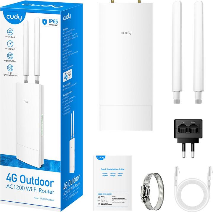 Actual product image Cudy LT700 Outdoor