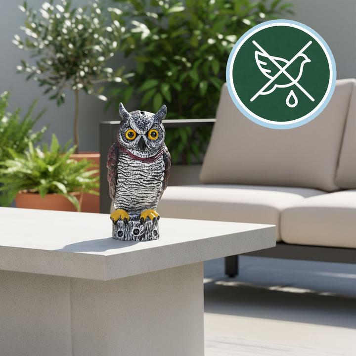 Actual product image Relaxdays Owl deterrent