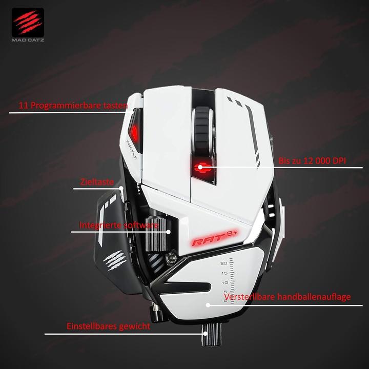 Actual product image MadCatz R.A.T. 8+ (Cable)