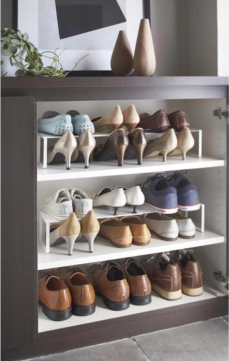 Productafbeelding Yamazaki FRAME uittrekbaar schoenenrek (60 x 12 x 10 cm)