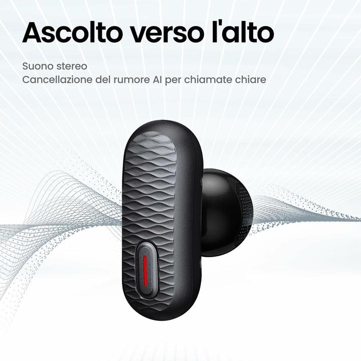 Image du produit Amazfit Up OWS Bluetooth 5.3 Earphones at (Réduction numérique du bruit, 6 h, Sans fil)