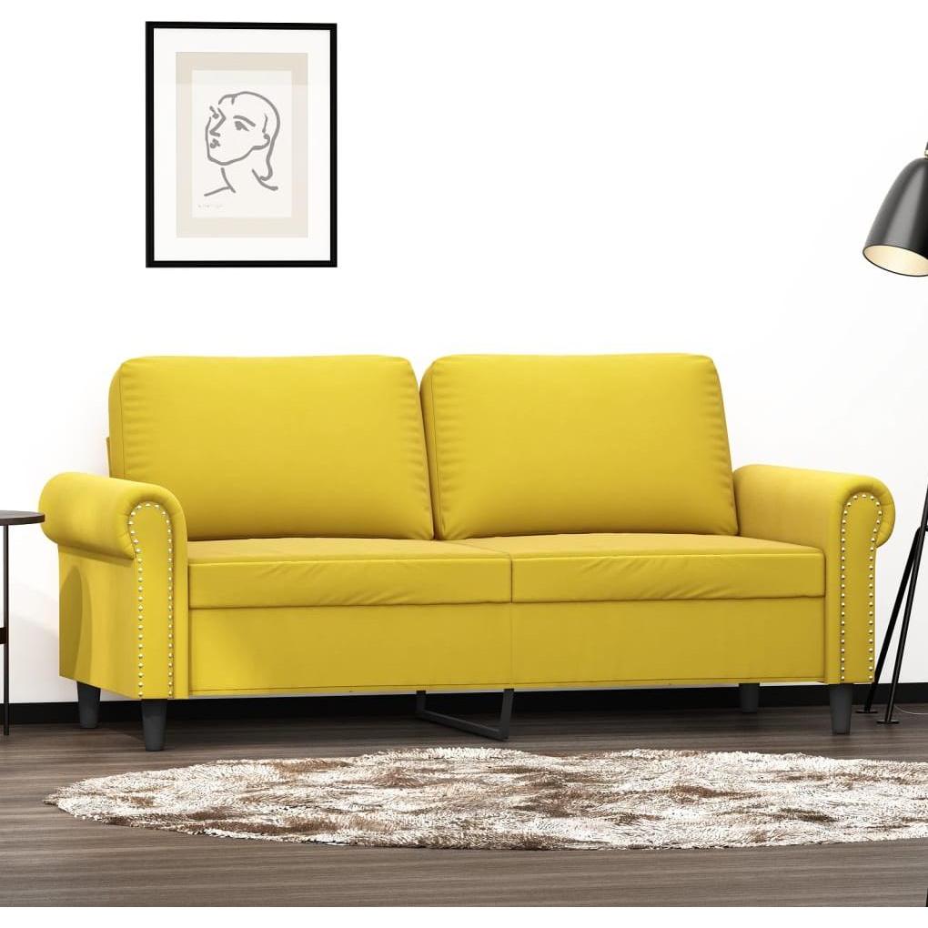Thumbnail - VidaXL, Sofa, 2-Sitzer-Sofa 140 cm Samt (2-Sitzer)