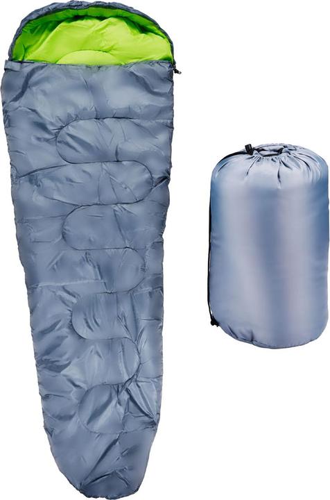 Produktbild Camp Active Sleeping bag mummy yellow/grey (210 cm)