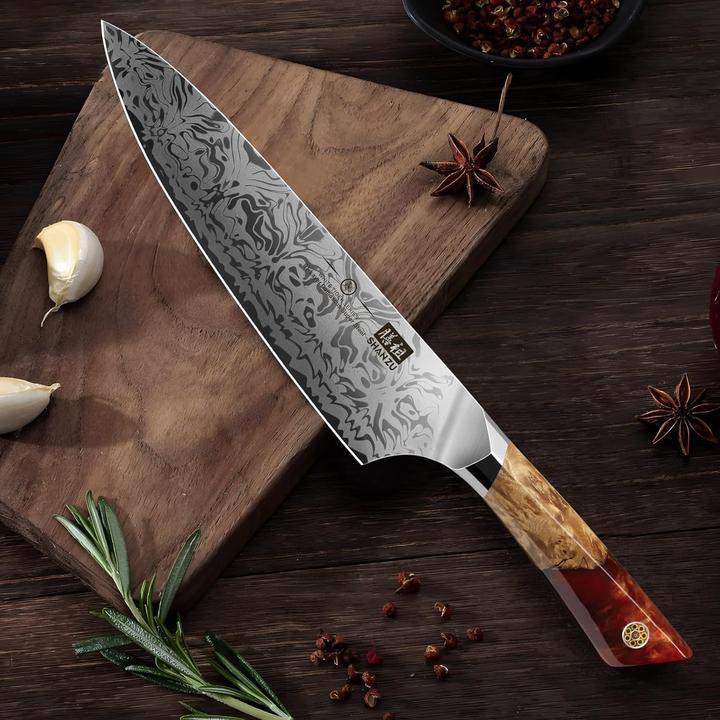 Produktbild Shan Zu White Tiger Series Küchenmesser (20 cm)