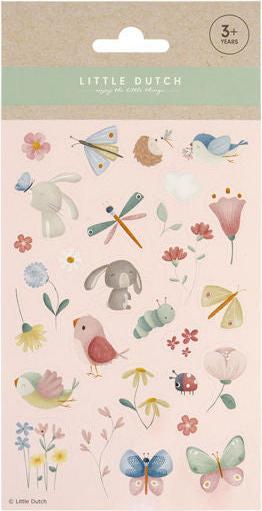 Little Dutch Sticker set Flowers&Butterflies