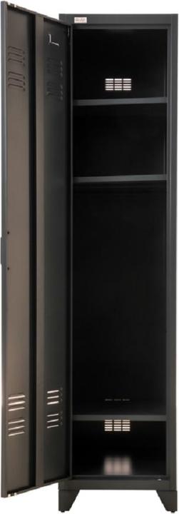 Image du produit Jet-Line Armoire de classement Vestiaire PETROW gris foncé 1 porte
