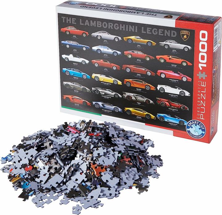 Image du produit Eurographics La légende Lamborghini (1000 pièces)