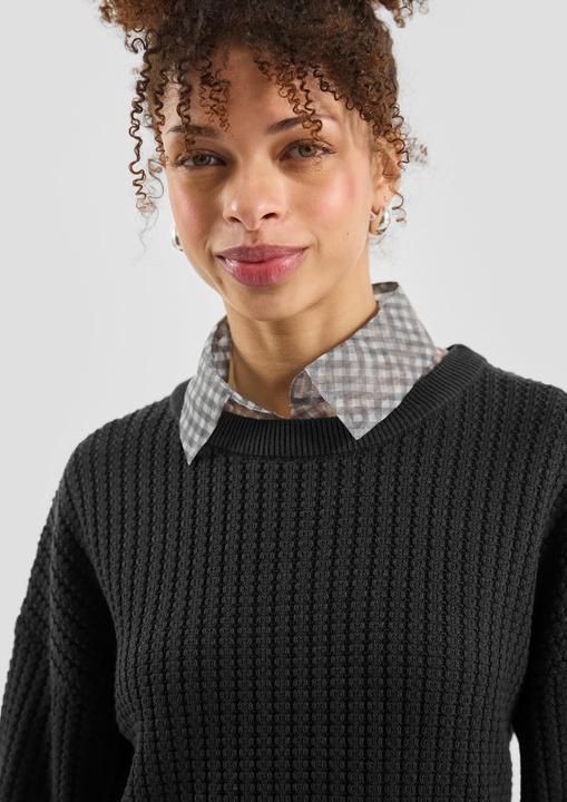 Image du produit s.Oliver Strickpullover Strukturierter Pullover (XL)