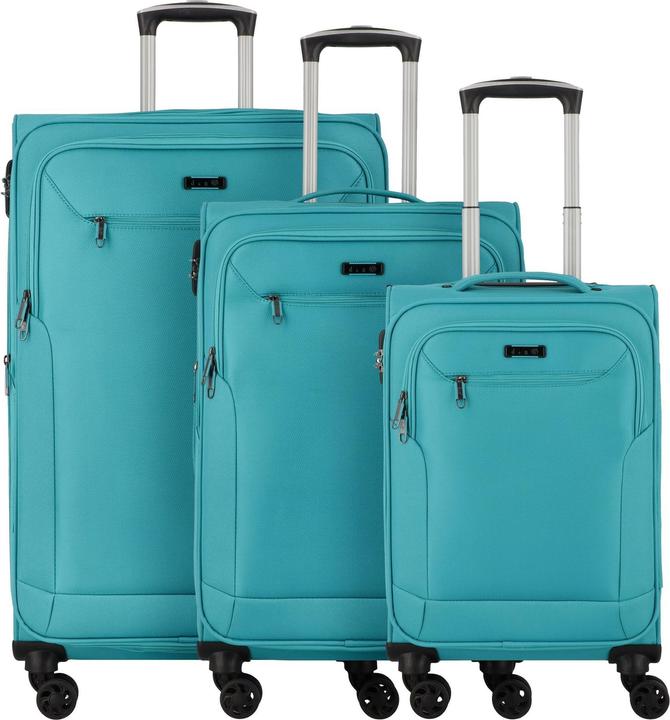 Actual product image D&N Travel Line 6804 4-wheel suitcase set 3 pcs. (196 l)