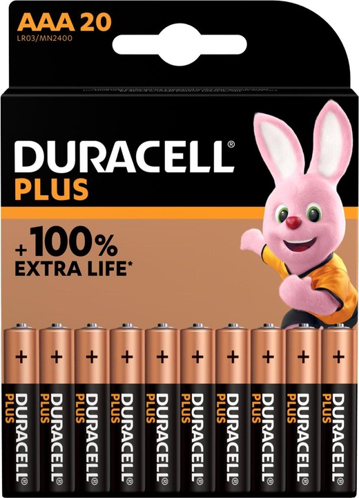 Actual product image Duracell Plus (20 pcs., AAA)