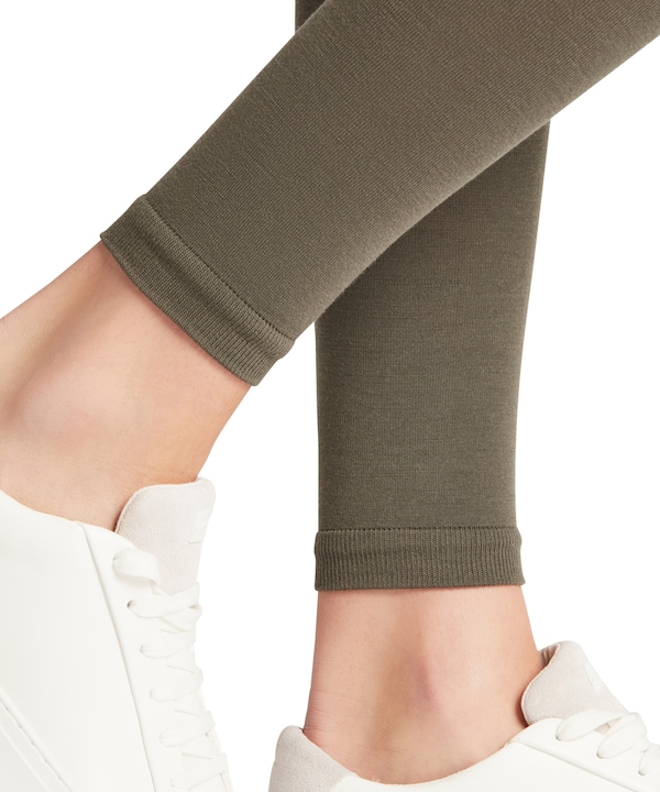 Actual product image Falke Softmerino leggings, colour 7826 military, size 38-40 (38 - 40)