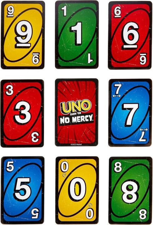 Produktbild Mattel Games Uno No Mercy (Deutsch)