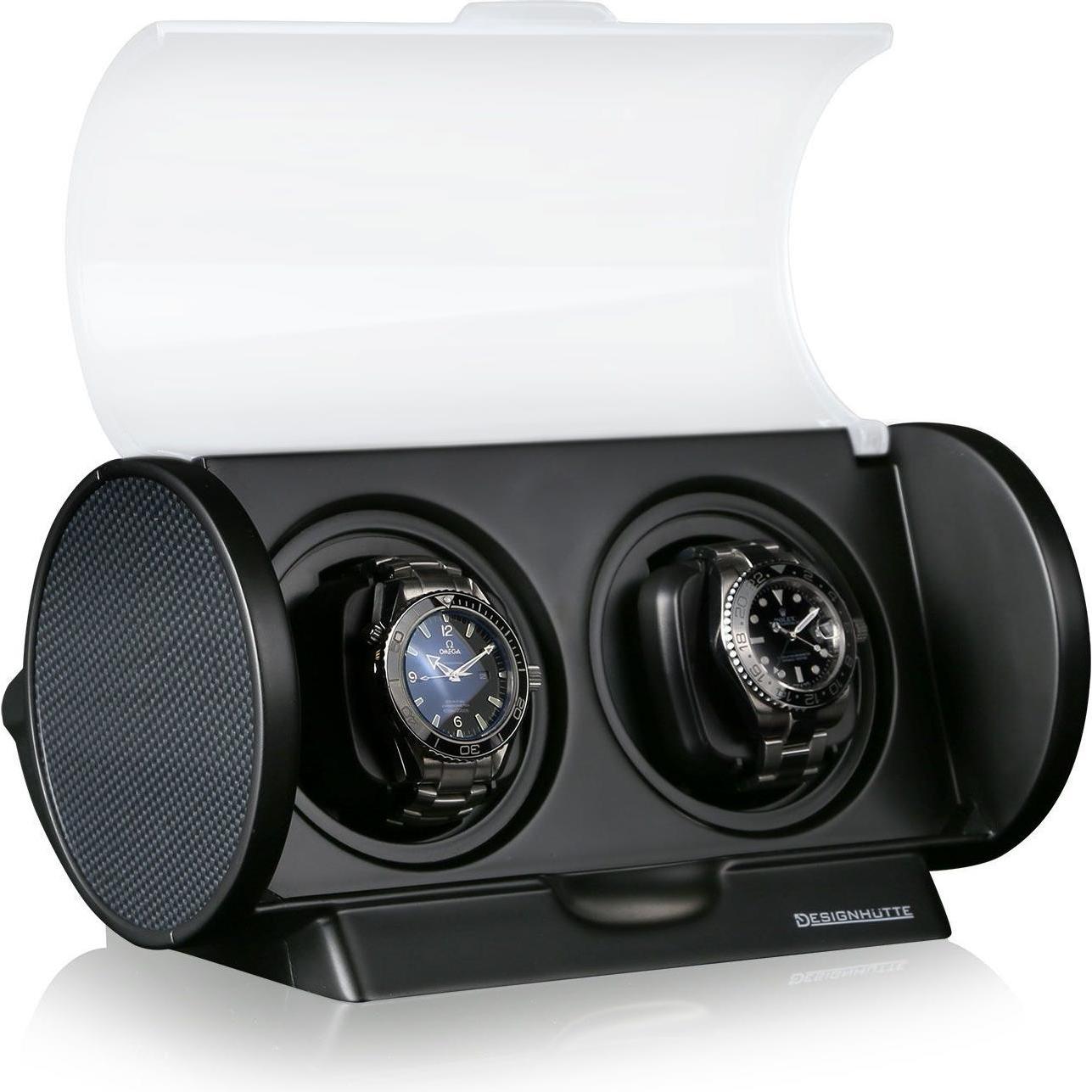 Thumbnail - Designhütte, Uhrenbeweger, Tubix, Schwarz, Grau, (2 x)