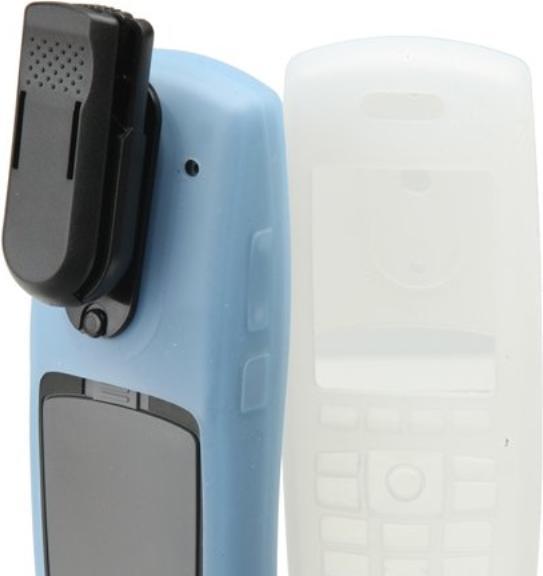 Immagine prodotto Spectralink Custodia in silicone trasparente con clip da cintura e gruppo clip - 8440/41