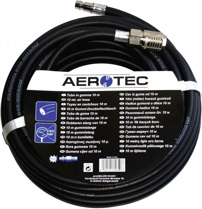 Aerotec Compressed air hose 10 m 20 bar