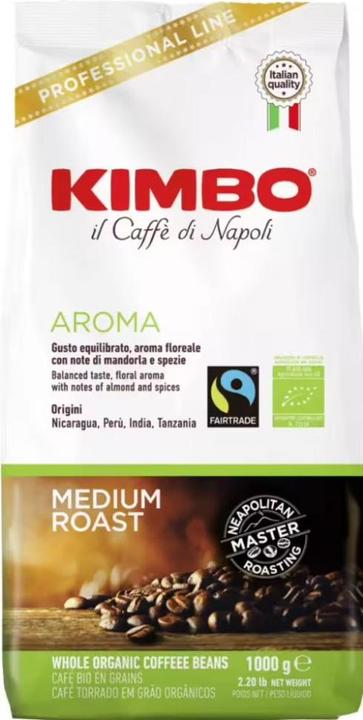 Kimbo Bio FTO (1000 g, Mittlere Röstung)