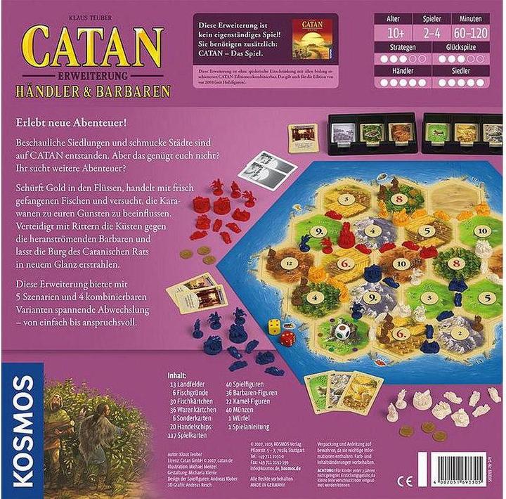 Produktbild Kosmos Catan - Erweiterung - Händler & Barbaren (Deutsch)